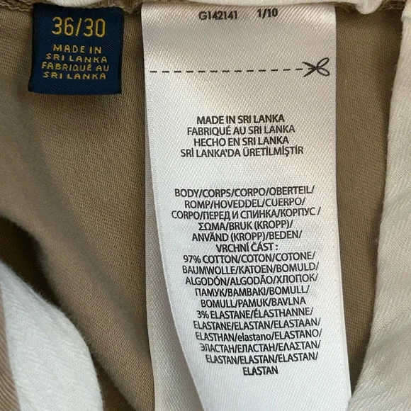 Polo Ralph Lauren Stretch Slim Fit Chino Pants - Picture 7 of 7